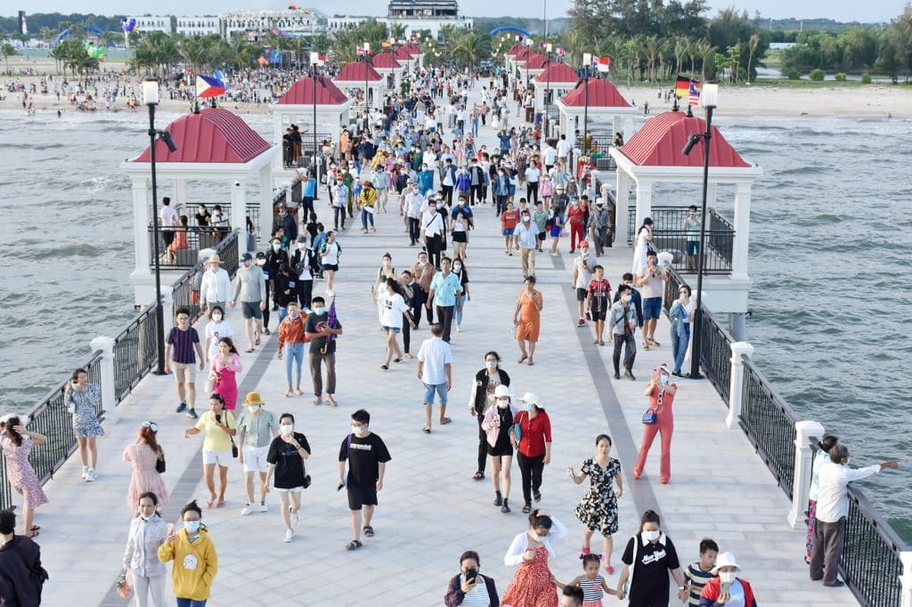Lễ hội 30/4 tại Hồ Tràm