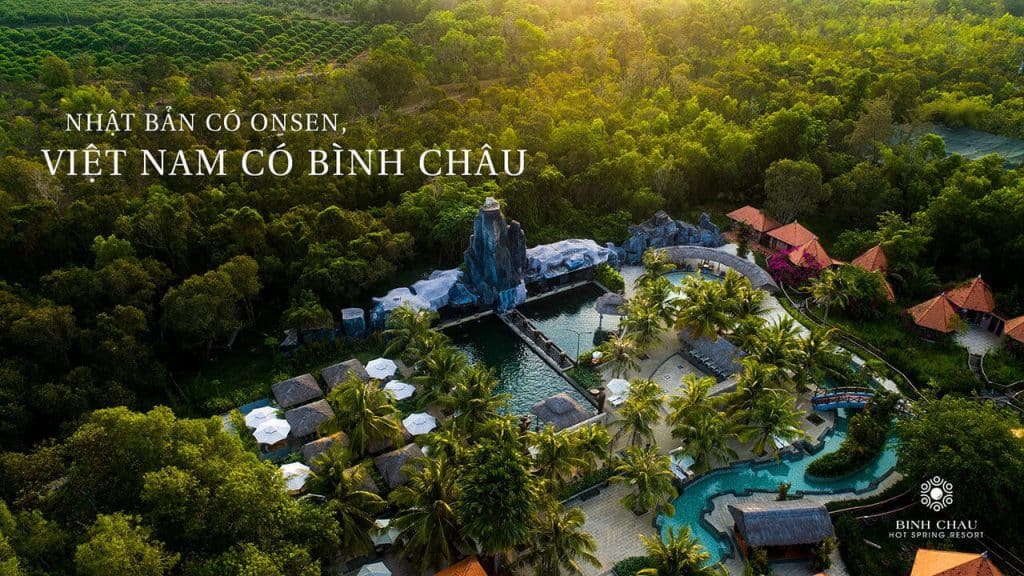 Suối nước nóng Bình Châu